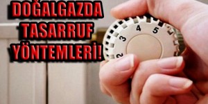 Doğalgaz Tasarrufu