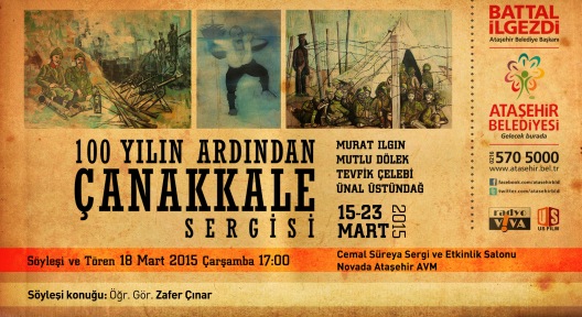 Ataşehir’de ‘100 Yılın Ardından Çanakkale Sergisi’