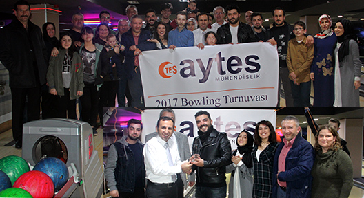 AYTES MÜHENDİSLİK BOWLİNG TURNUVASI DÜZENLEDİ