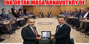 İBB Başkanı Ekrem İmamoğlu ‘Ortak Masa’ İçin Arnavutköy’de