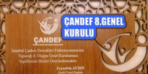 ÇANDEF 8. Olağan Genel Kurulu Üsküdar’da Gerçekleştiriliyor