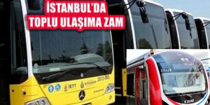 İstanbul’da Toplu Taşıma Fiyat Tarifesi Belli Oldu