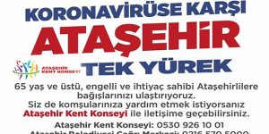 Ataşehir Koronavirüs Salgınıyla Mücadelede Tek Yürek