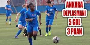 Ataşehir Belediyespor Deplasmanda 3 Puanı 5 golle Aldı