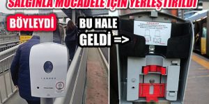 Dezenfekten Cihazlarını Kırmanın Kimseye Faydası Yok!