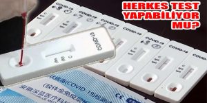 İsteyen Herkes Evinde Kovid Testi Yapabiliyor Mu?