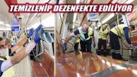 İstanbul’un Toplu Ulaşım Araçları Temizlenip Dezenfekte Ediliyor