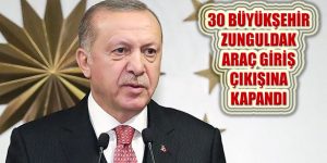 Cumhurbaşkanı Erdoğan, Kovid Salgını Yeni Tedbirlerini Açıkladı