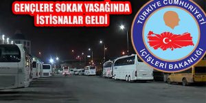 20 Yaş Altı Gençlere Sokak Kısıtlamasına Yeni Düzenleme