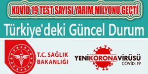 Toplam Uygulanan Koronavirüs Test Sayısı Yarım Milyonu Geçti