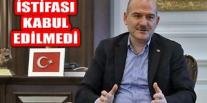 İçişleri Bakanı Soylu’nun İstifasını Cumhurbaşkanı Kabul Etmedi