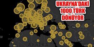 ‘Ukrayna’daki 1000 Türk ülkemize getiriliyor’