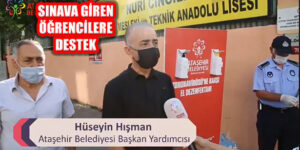 Ataşehir Belediyesi YKS’de Üniversite Adayı Öğrencilere Destek