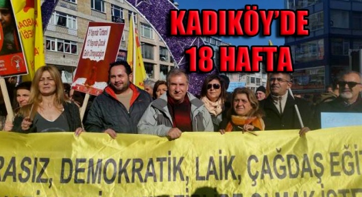 17 Haftadır Kadıköy’de Oturuyorlar